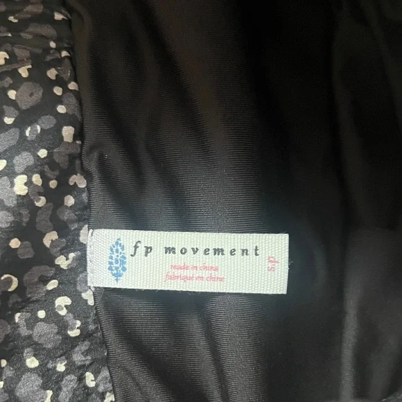 FP Movement by Free People Black, Gray and White High Waist Shorts - Picture 2 of 6